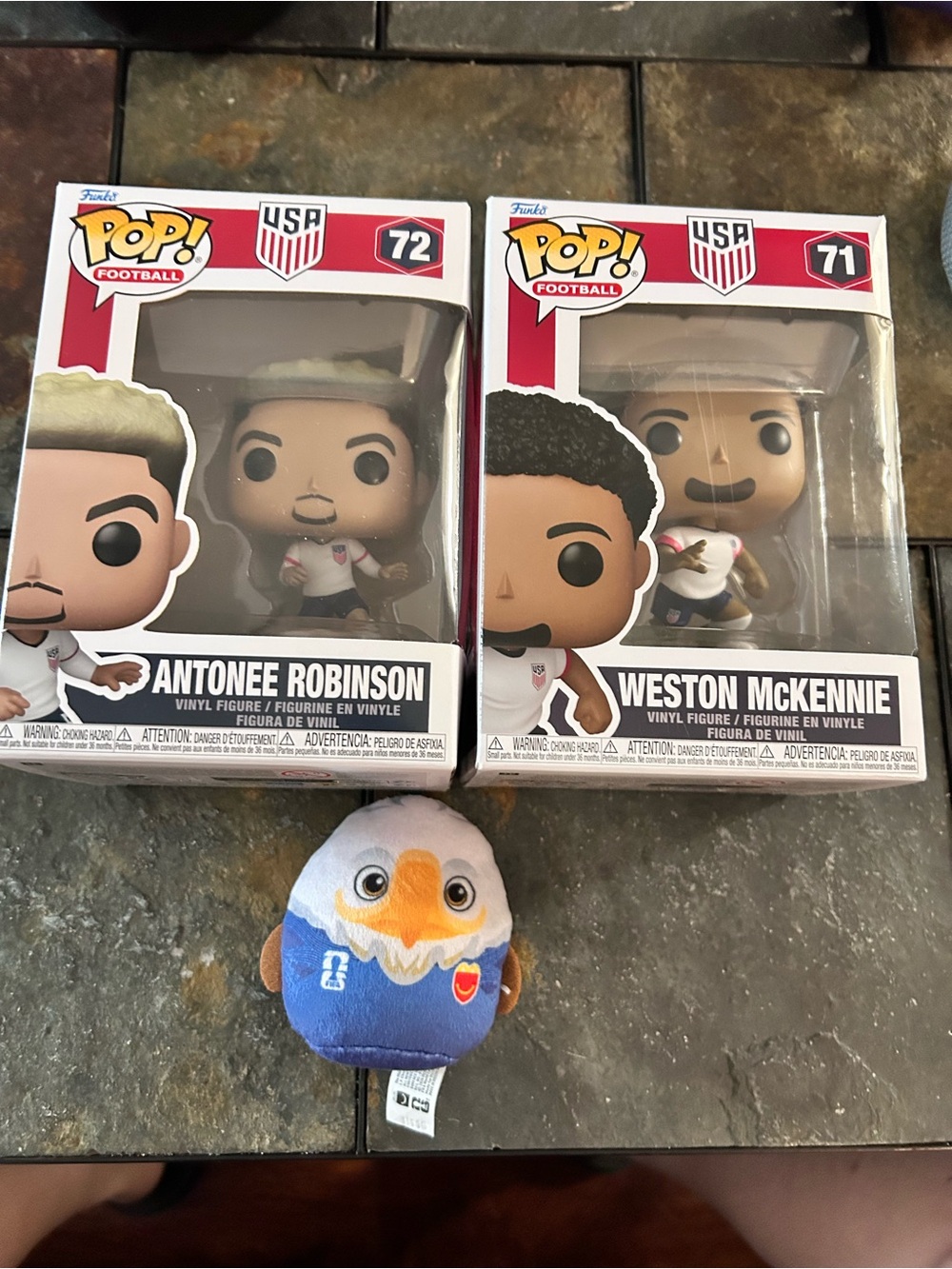 Funko Pop Football World Cup 2026 USA Antonee Robinson #72 & Weston McKennie #71